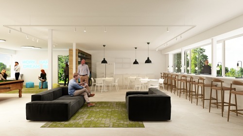 GIRO interiors | Estudio de interiorisme en Girona, Oficinas Solventa6 en Aiguaviva. Girona